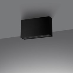 Lampa prostokątna LED SOLE 11W 4000K czarna