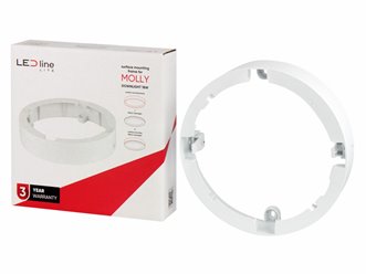 Ramka okrągła do montażu natynkowego Downlight MOLLY 18W