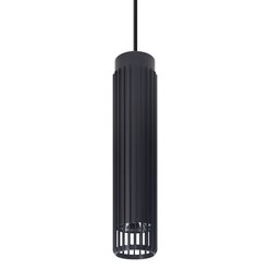 Lampa wisząca Tuba 1xGU10 Vertical czarna