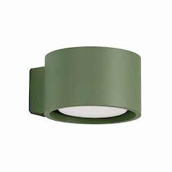 Kinkiet ścienny cylindryczny Modo 1xGx53 zielony oliwkowy
