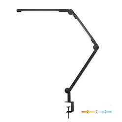 Lampka biurkowa LED Tenuix przykręcana 20W CCT czarna