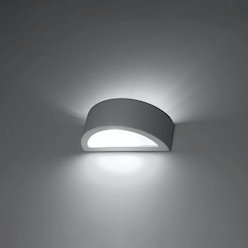 Kinkiet ceramiczny Atena 20 1xE27 biały