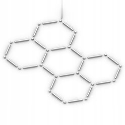 Lampa LED Hexagon 5S CRI90 168x238cm 192W 6500K