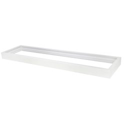 Ramka natynkowa biała 70mm do paneli LED 120x30