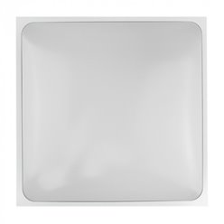 Plafon kwadratowy Eco Lux 30cm 2xE27 biały