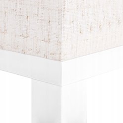 Lampa stojąca Square 1xE27 160cm biała