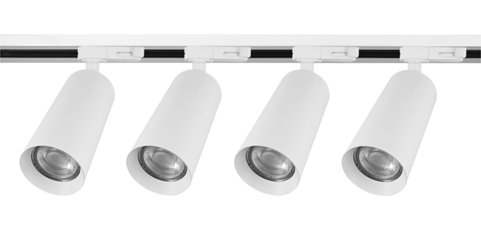 szynoprzewód trojfazowy 2m 4x reflektor led gu10