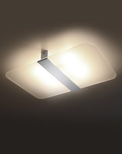 Lampa sufitowa prostokąt AZALIA 4xG9 mleczne szkło