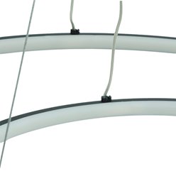 Lampa wisząca okręgi Duo Perro 54W CCT z pilotem