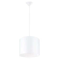 Lampa wisząca minimalistyczna Nova 30cm 1xE27 biała