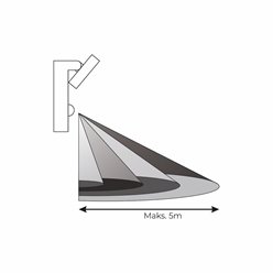 Kinkiet zewnętrzny LED Valerion z czujnikiem 27W 3375lm 4000K