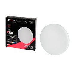 Plafon LED z czujnikiem IP54 okrągły Action 18W 4000K