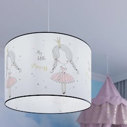 Lampa wisząca dziecięca Princess 40 1xE27 wielokolorowa