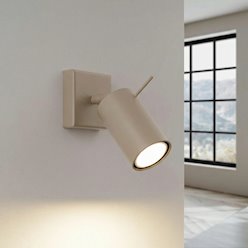 Kinkiet ścienny Reflektor Ring 1xGU10 taupe