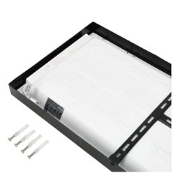Panel LED 120x30 natynkowy PRO 3Y 36W 3960lm czarny 4000K