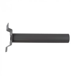 Uchwyt ścienny 30cm do lamp ulicznych FI48mm czarny