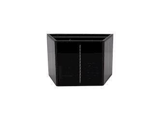 Kinkiet LED solarny góra-dół CUBE IP54 50lm 3000K czarny