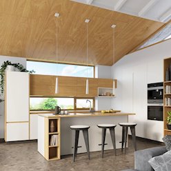 Lampa wisząca dekoracyjna Prysm 1xG9 biała