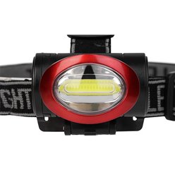 Latarka LED czołowa 3W COB 3xAAA