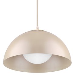 Lampa wisząca E27 żyrandol Velia 30cm kaszmir