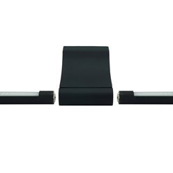 Lampa LED nad lustro Aviora 8W 42cm czarna