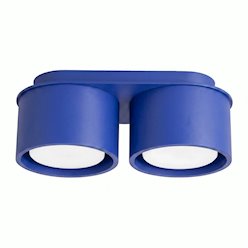 Lampa sufitowa podwójna tuba Modo 2xGx53 ultramarynowa