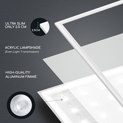 Panel LED 60x60 40W 3600lm Backlight PRO5 - Biała Neutralna