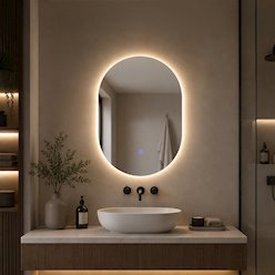 Lustro z podświetleniem LED 50x70cm Belissa 16W 3CCT
