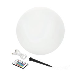 Lampa solarna Kula LED 5W 40cm RGBW z pilotem