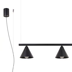 Lampa wisząca Nox 4-punktowa 4xE14 czarna