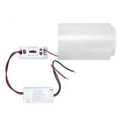 Tuba sufitowa LED Box CCT IP44 8W 680lm okrągła biała