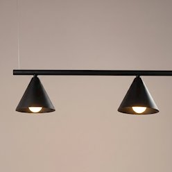 Lampa wisząca Nox 4-punktowa 4xE14 czarna