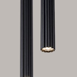 Lampa wisząca podwójna Arche 2xG9 okrągła czarna