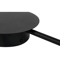 Lampa sufitowa trójramienna Moren 3xGX53 65cm czarna