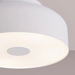 Lampa sufitowa okrągła Omiq 4xE27 biała
