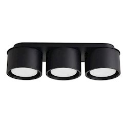 Lampa sufitowa potrójna tuba Modo 3xGx53 czarna