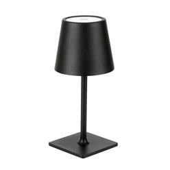 Lampa stołowa LED 4w1 3,5W 400lm CCT czarna 2x2000mAh