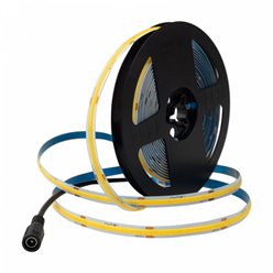 Zestaw LED COB 24V 4000K 5m + zasilacz + sterownik