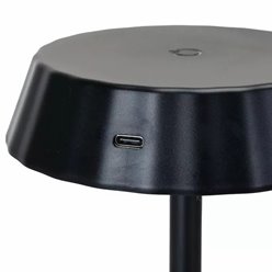 Lampka stołowa LED dotykowa 2,4W z akumulatorem czarna