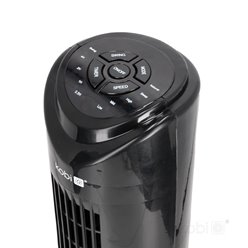Wentylator kolumnowy Windstar 40W 91cm z pilotem - czarny