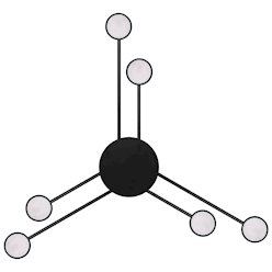Żyrandol sufitowy Vecto 6xGX53 geometryczny czarny