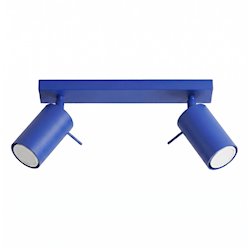 Kinkiet listwa z reflektorami Ring 2xGU10 ultramarynowy