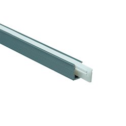 Profil LED wpuszczany wąski Tiny 7mm szary z kloszem 2m