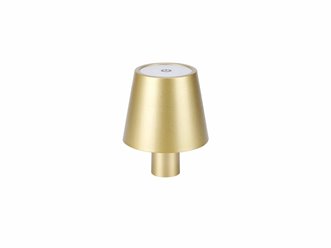 Lampa stołowa LED 4w1 3,5W 400lm CCT złota 2x2000mAh