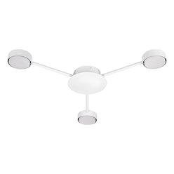 Lampa sufitowa trójramienna Moren 3xGX53 65cm biała