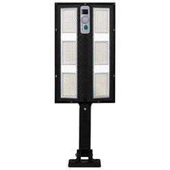 Lampa uliczna solarna Slim 500lm 6500K z czujnikiem i pilotem
