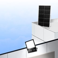 Naświetlacz solarny LED 300W z panelem słonecznym