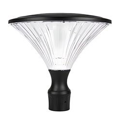 Lampa parkowa Latarnia 1xE27 Plano czarna