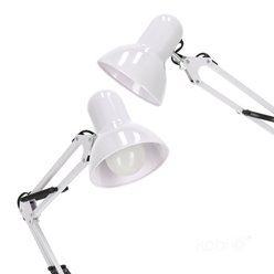 Lampa podłogowa przegubowa 1xE27 200cm biała