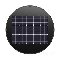 Lampa parkowa solarna 15W 1500lm 4000K z czujnikiem